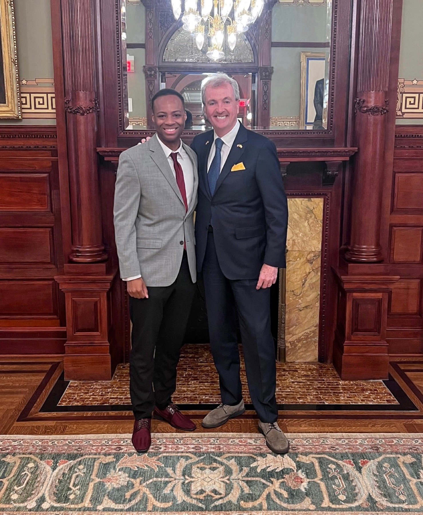 With Governor Phil Murphy